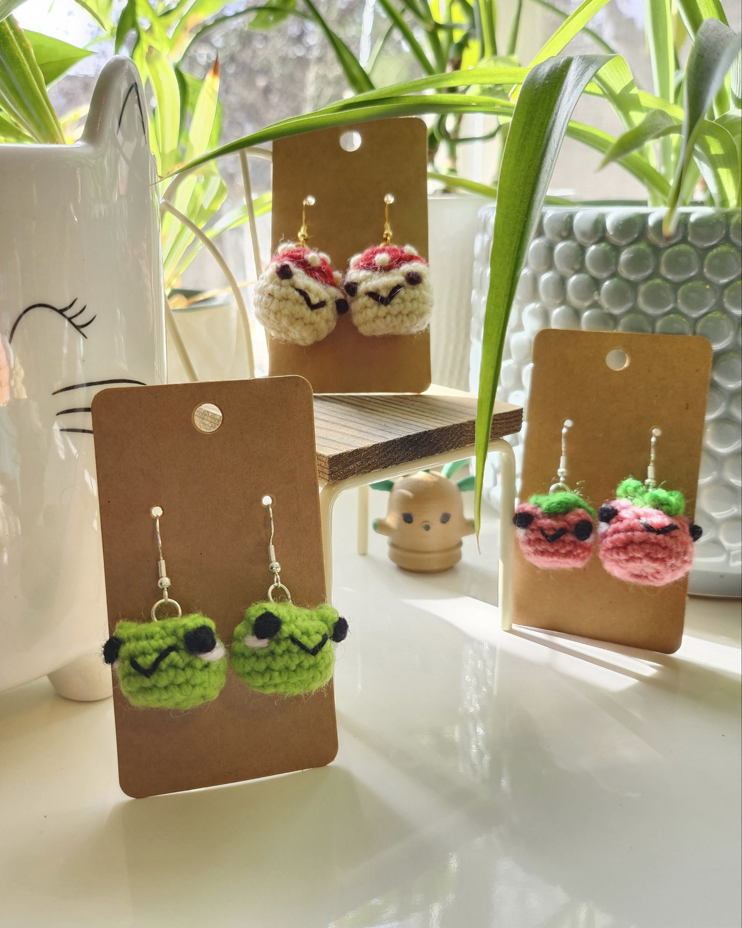 Bug the Frog Earrings