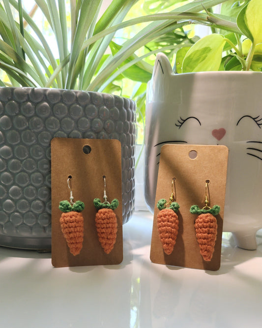 Baby Carrot Earrings