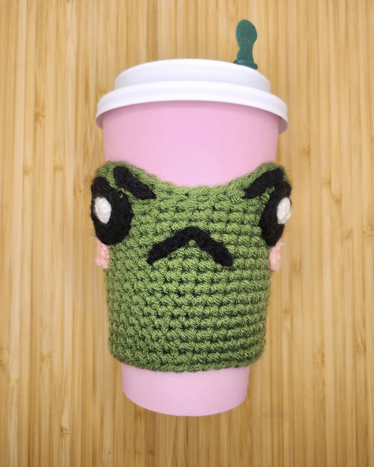 The Angry Frog Cup Cozy
