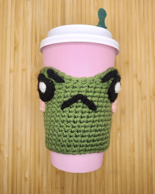 The Angry Frog Cup Cozy