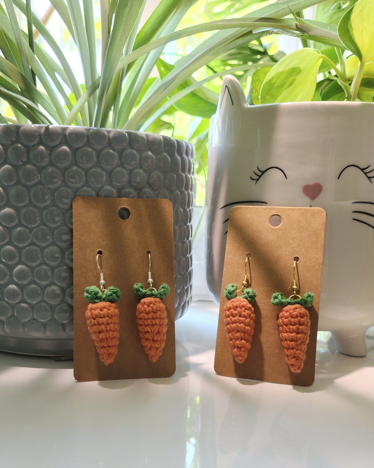 Baby Carrot Earrings