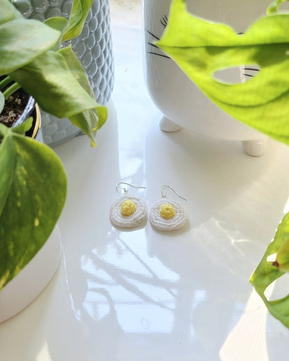 Sunny Side Egg Earrings