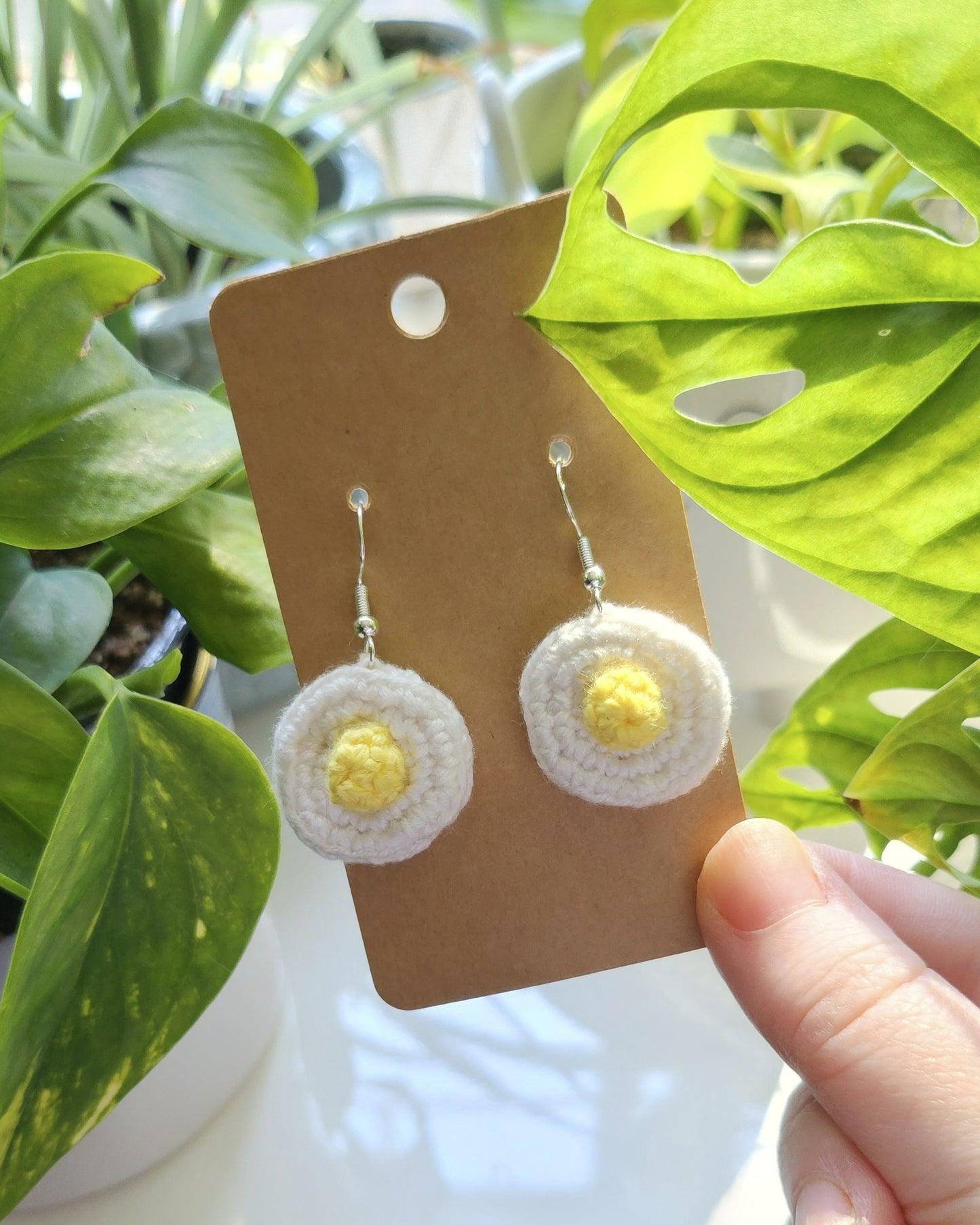 Sunny Side Egg Earrings