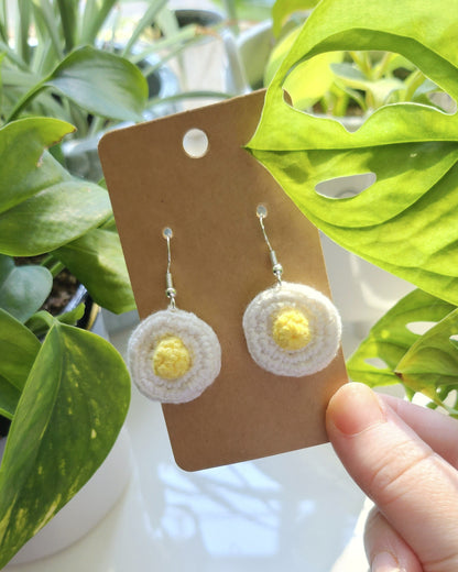 Sunny Side Egg Earrings