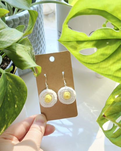Sunny Side Egg Earrings
