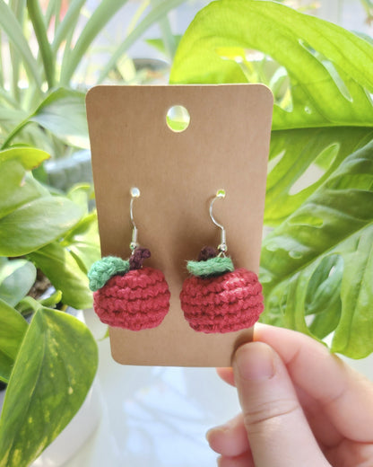 Granny Apple Earrings