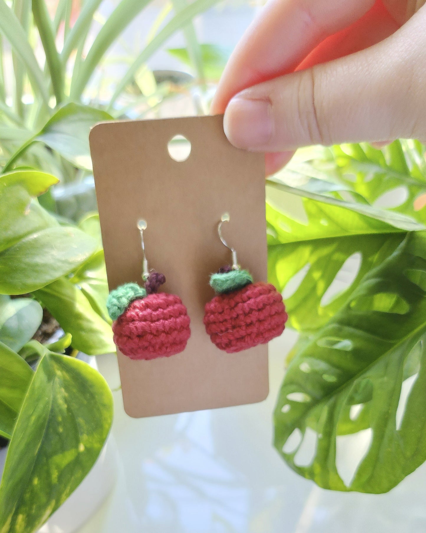 Granny Apple Earrings