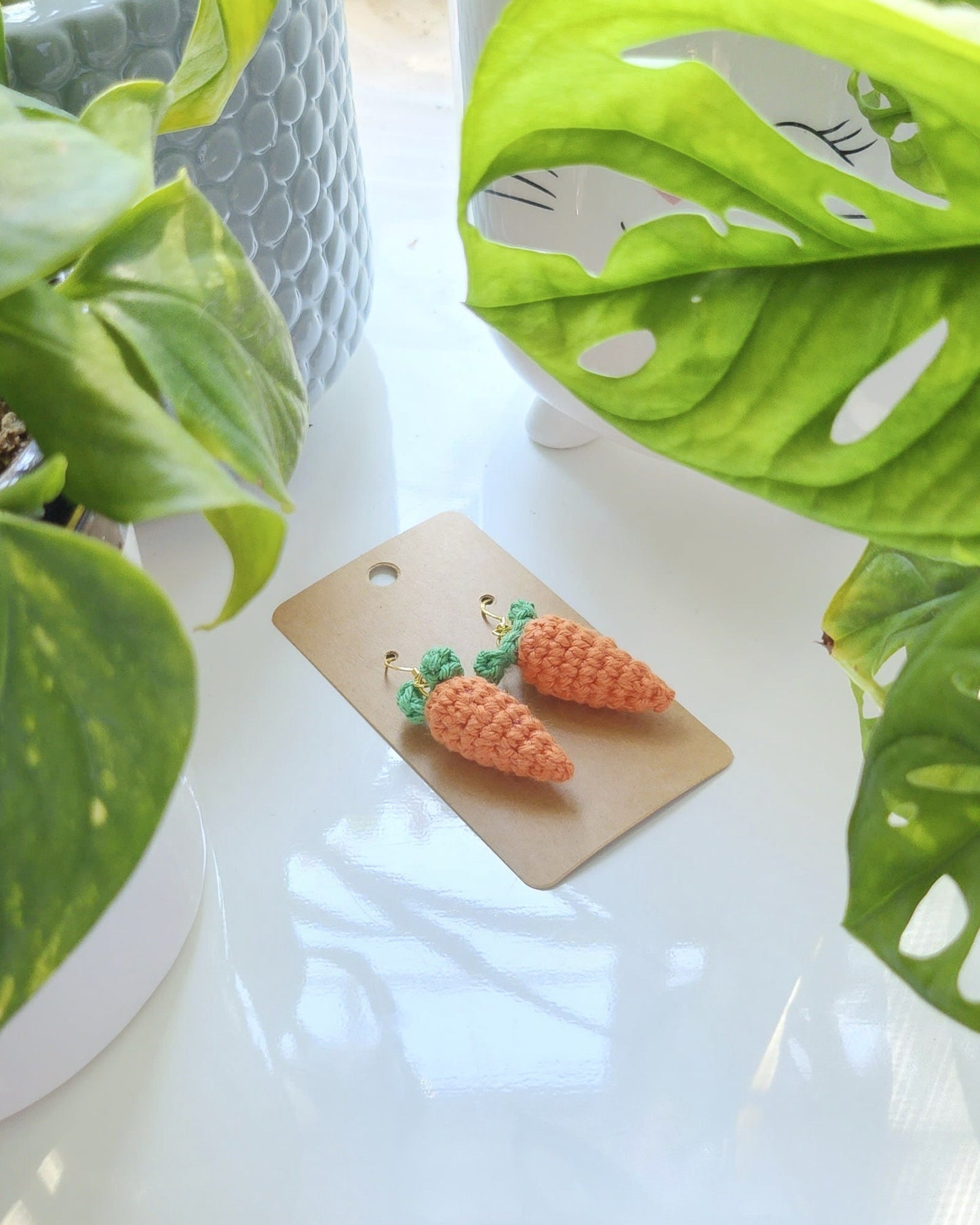 Baby Carrot Earrings