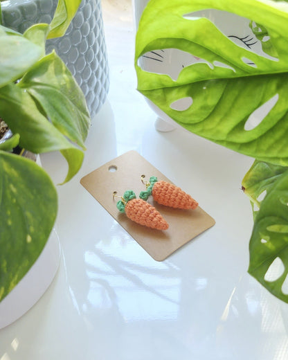 Baby Carrot Earrings