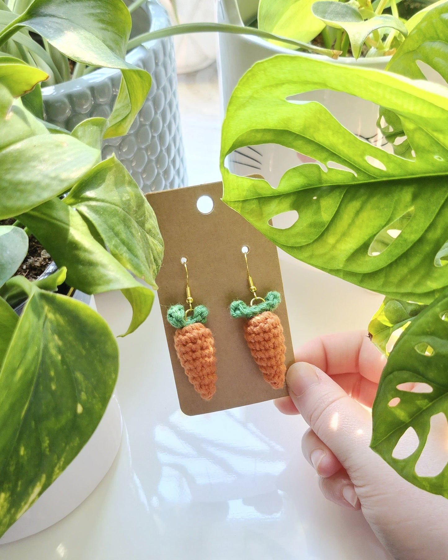 Baby Carrot Earrings