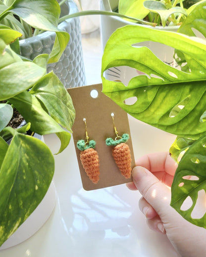 Baby Carrot Earrings