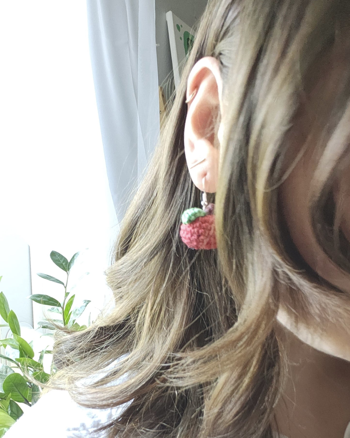 Granny Apple Earrings
