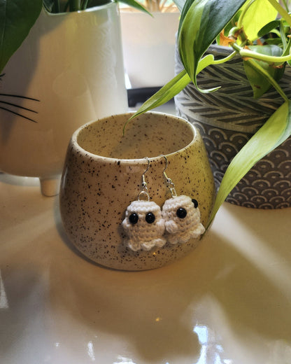Pudding the Ghost Earrings