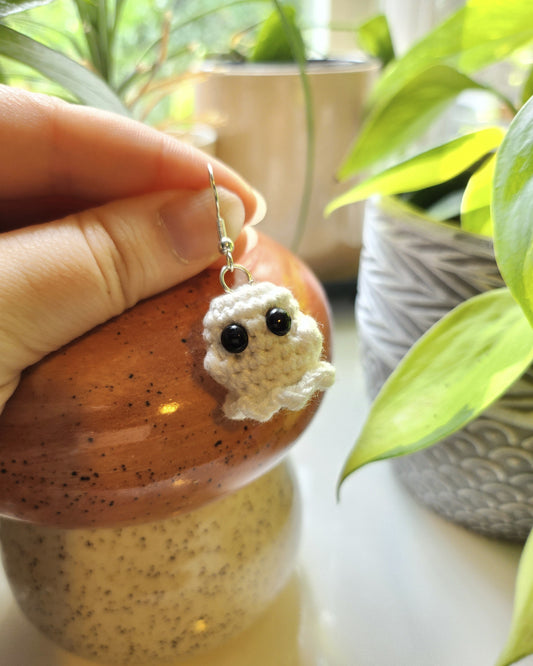 Pudding the Ghost Earrings