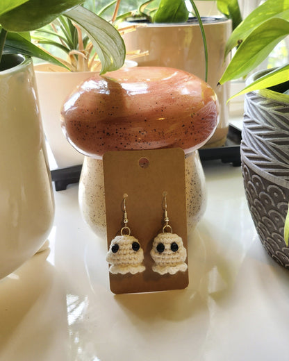 Pudding the Ghost Earrings
