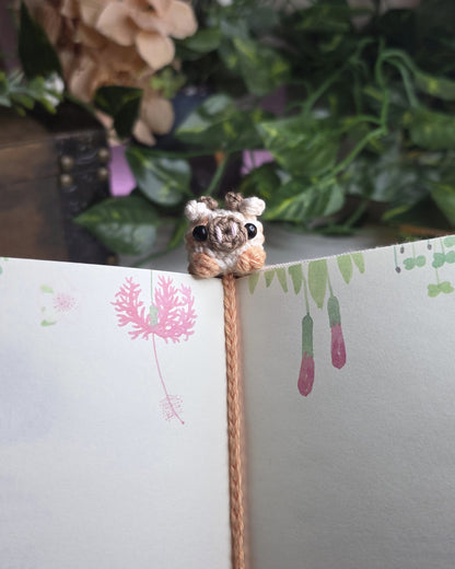 Tater the Cow Bookmark Crochet Pattern