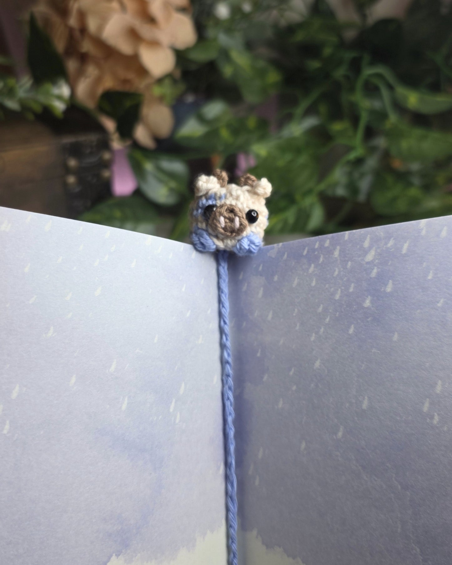 Tater the Cow Bookmark Crochet Pattern