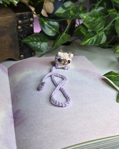 Tater the Cow Bookmark Crochet Pattern