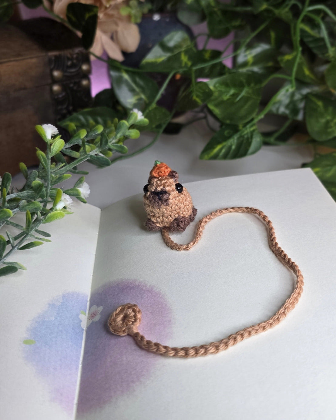 Mara the Capybara Bookmark