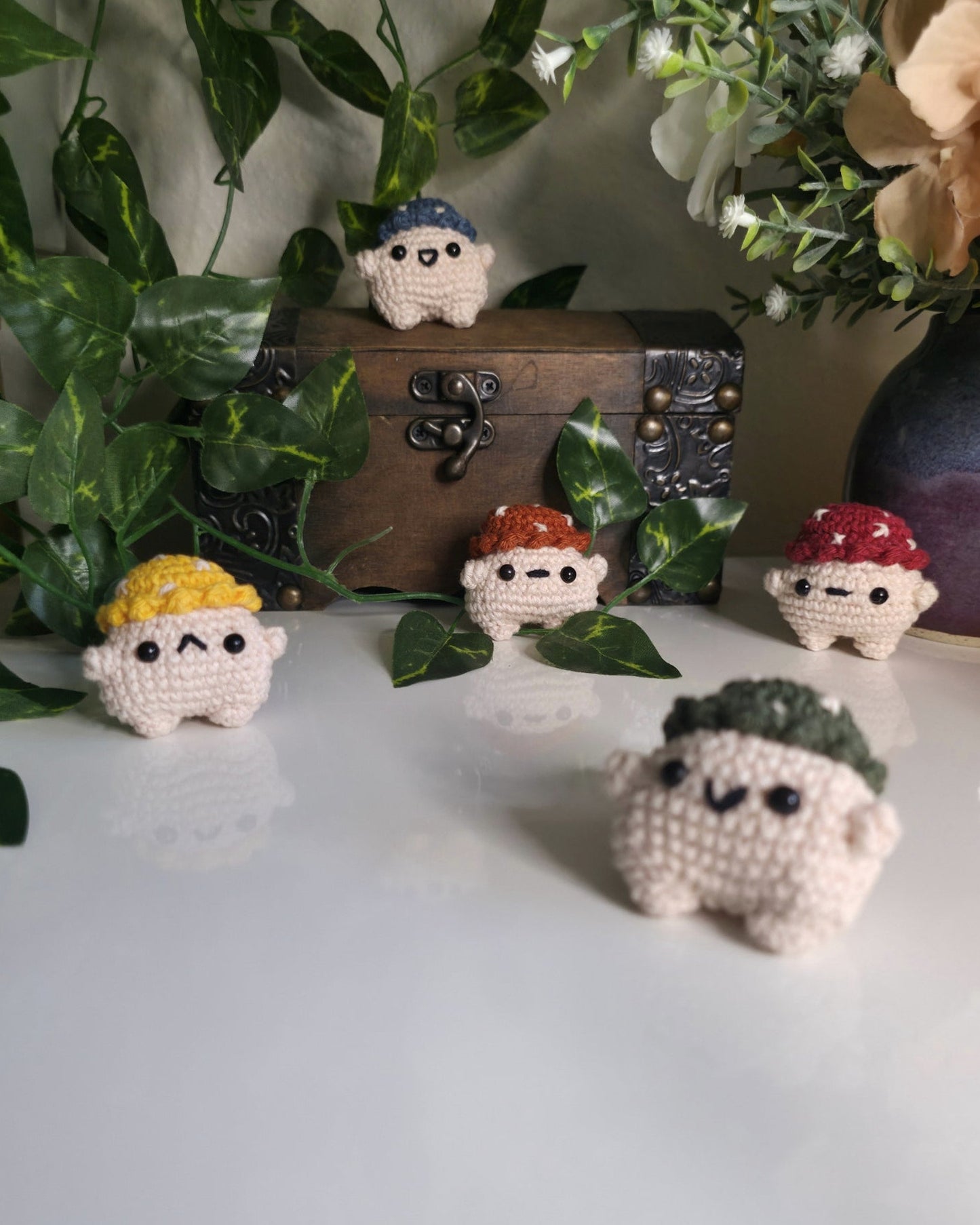 Mort the Mushroom Crochet Pattern