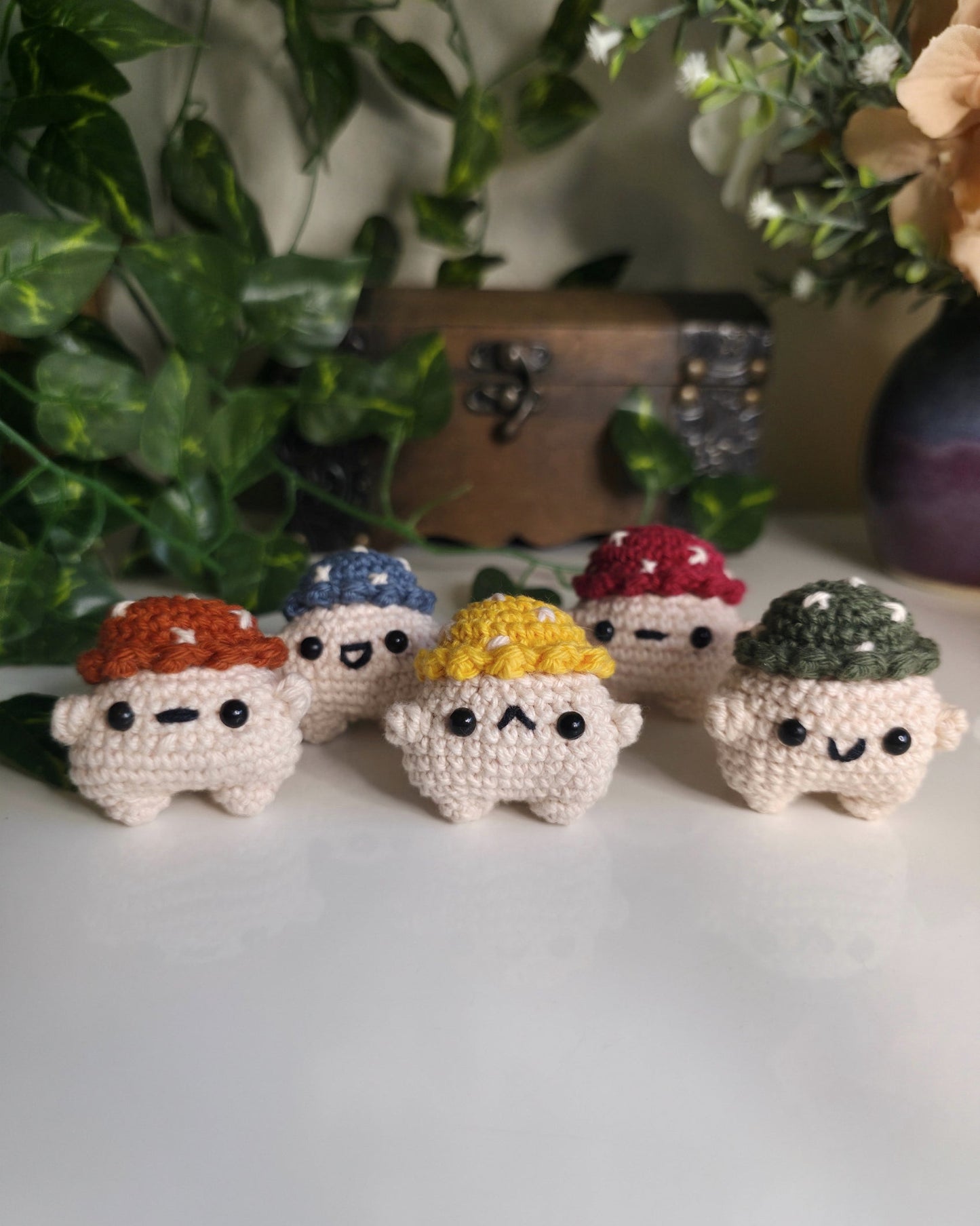 Mort the Mushroom Crochet Pattern