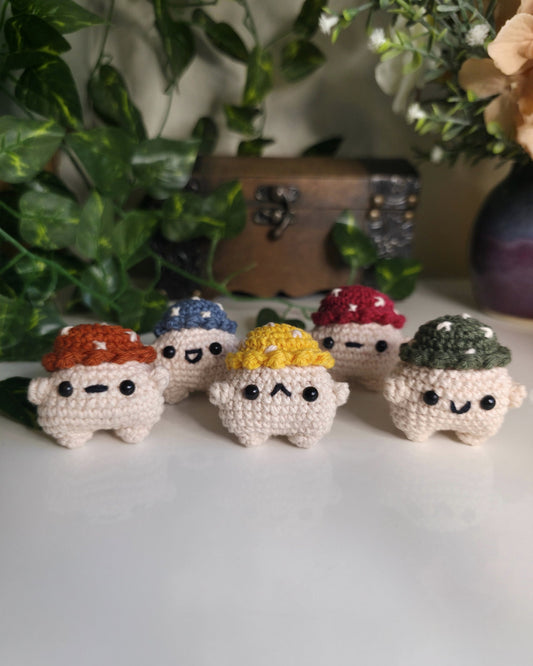 Mort the Mushroom Crochet Pattern