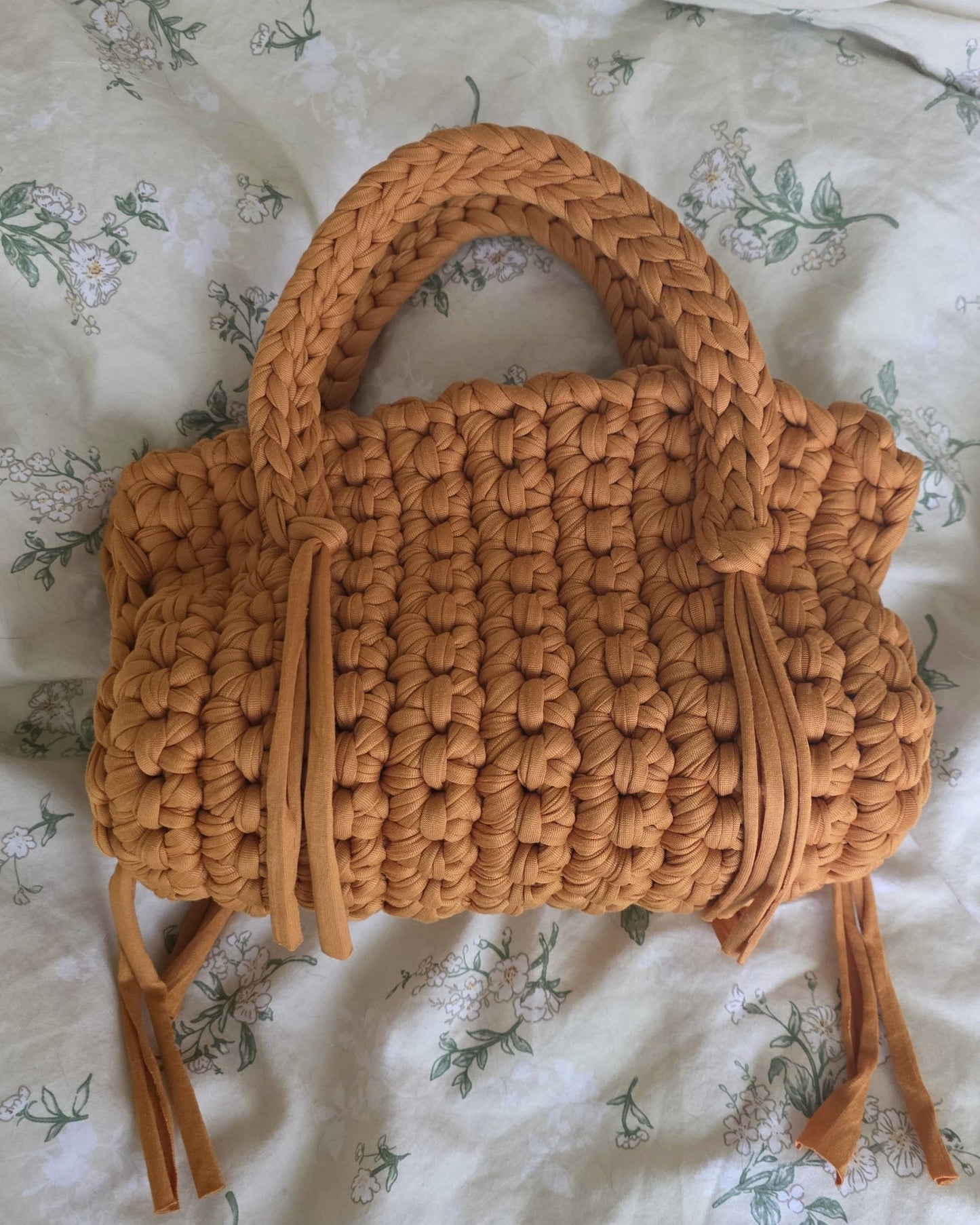 The Little Bow Bag - Orange
