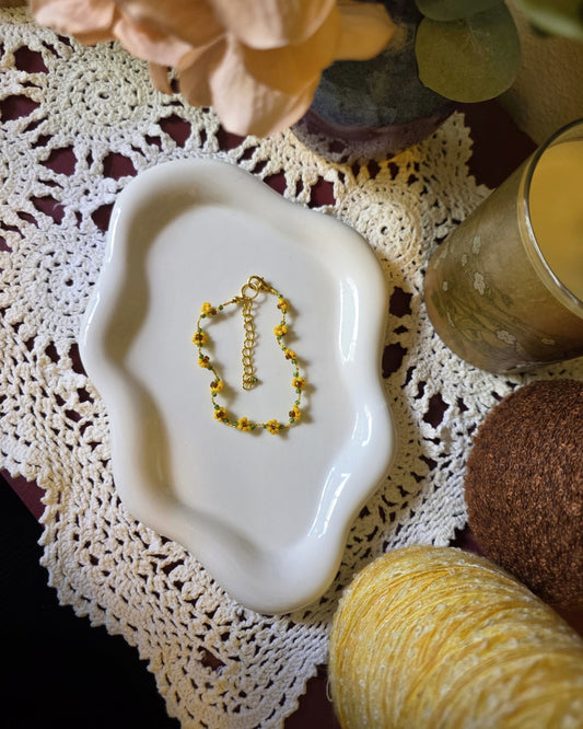 Alway Sunny Sunflower Bracelet