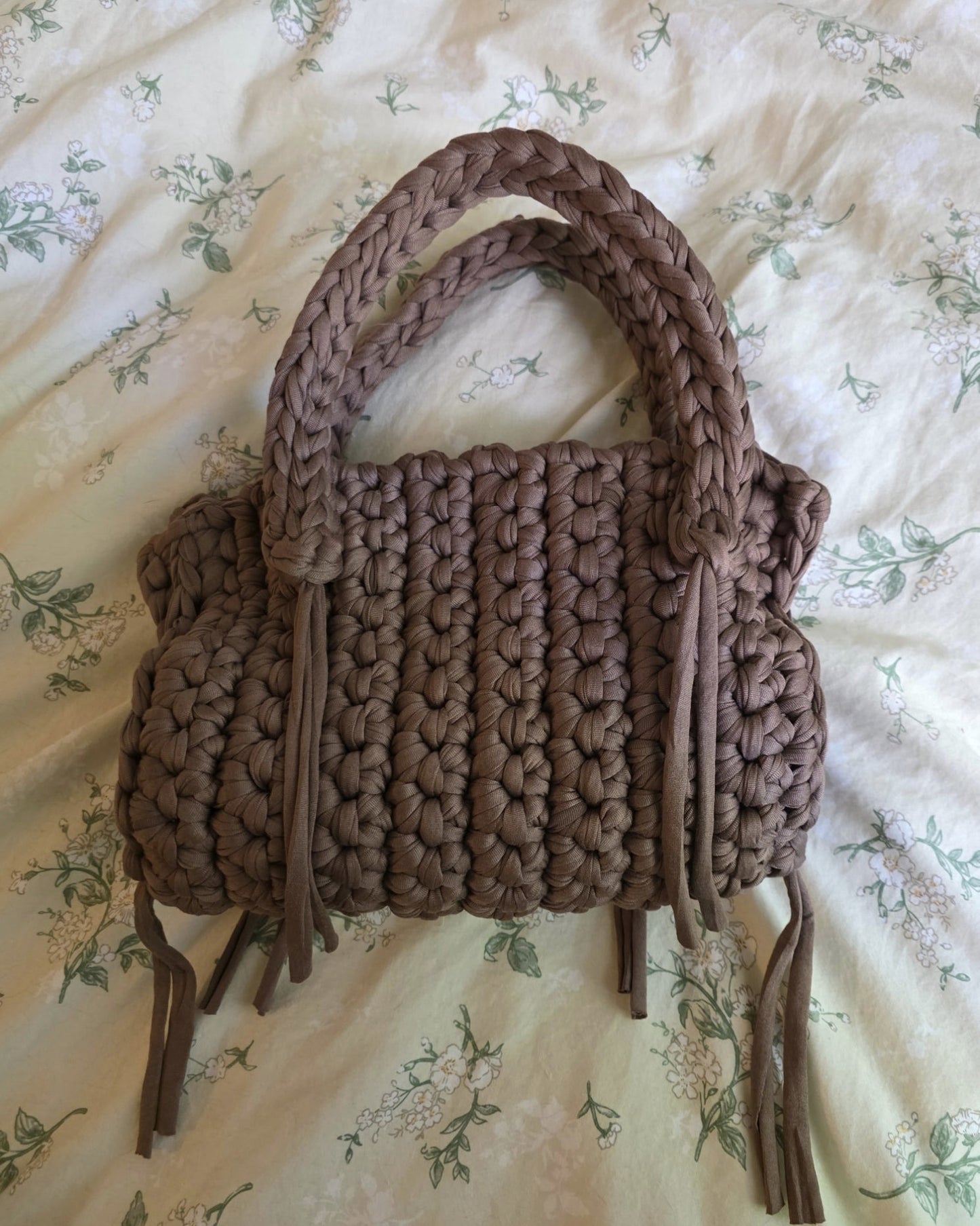 The Little Bow Bag - Brown