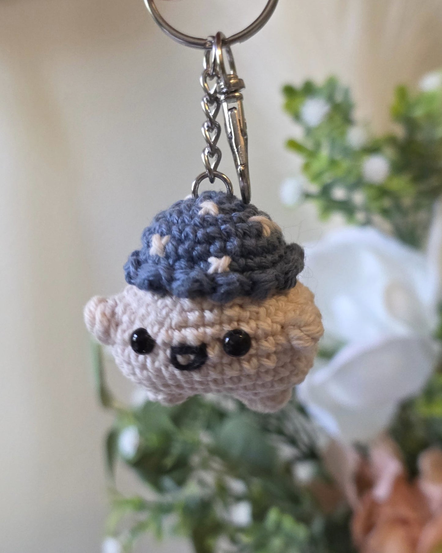 Mort the Mushroom Keychain Plush