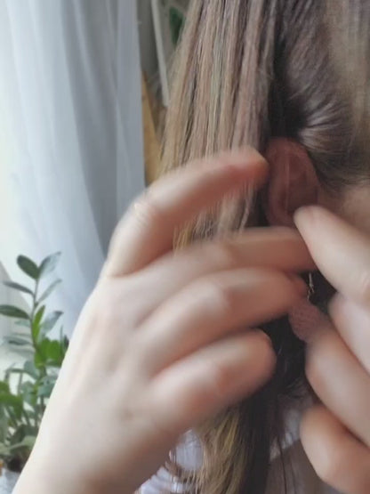 Just Peachy Earrings